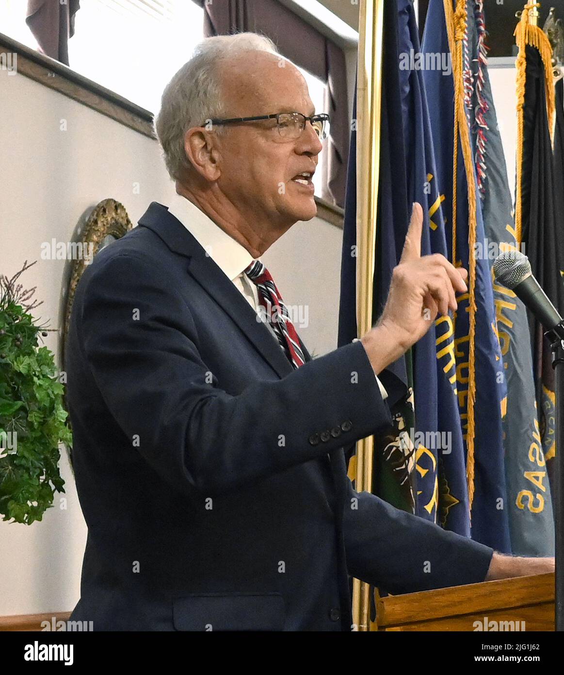 EMPORIA, KANSAS JULY 6, 2022 United States Senator Jerry Moran (RKS