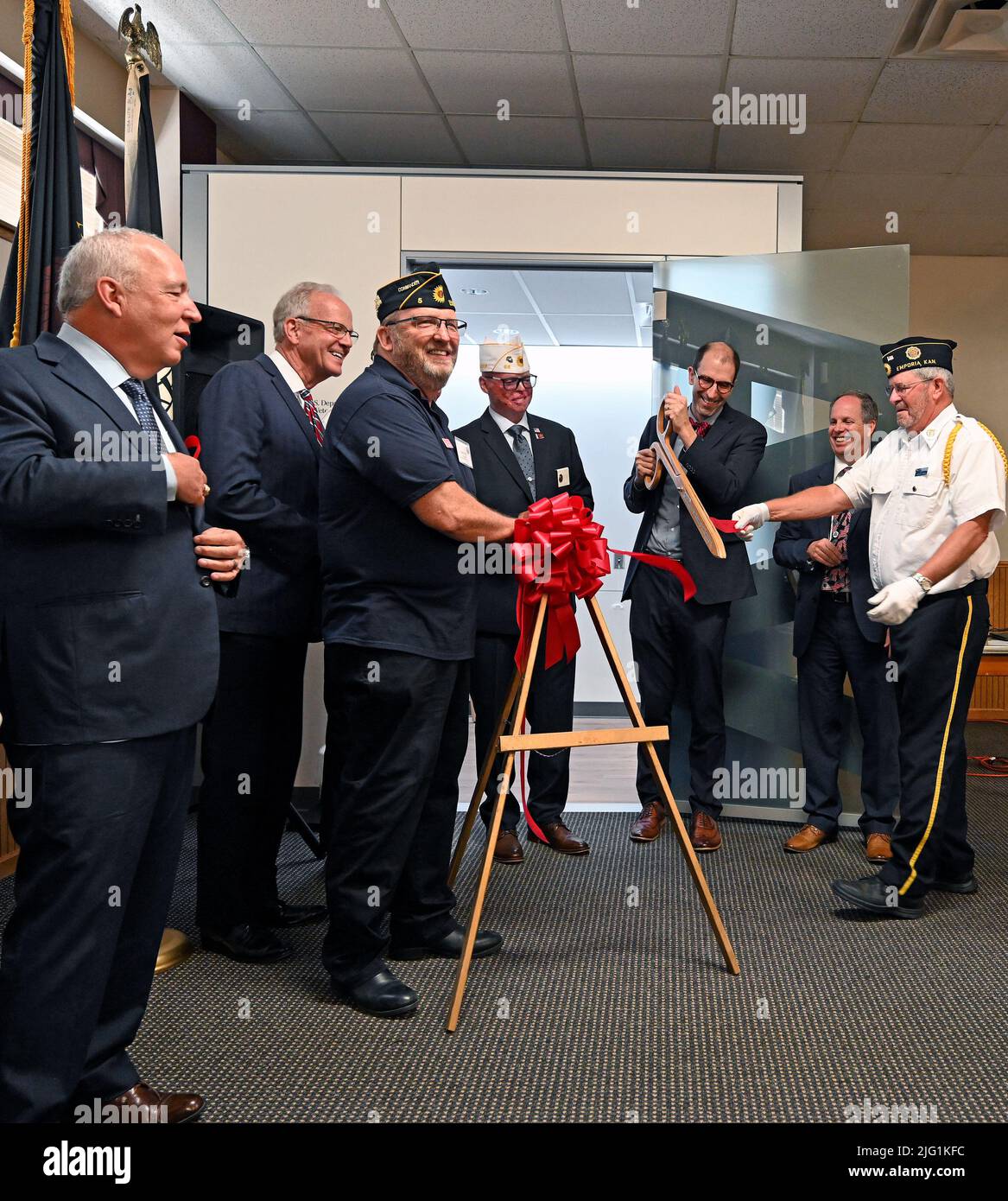 Emporia, Kansas, USA. 6th July, 2022. United States Senator Jerry Moran