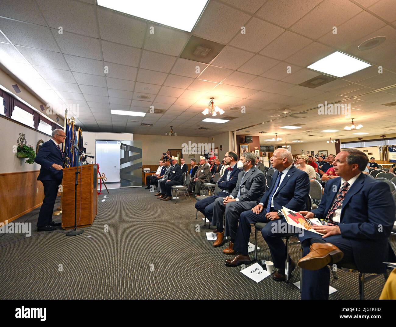 Emporia, Kansas, USA. 6th July, 2022. United States Senator Jerry Moran
