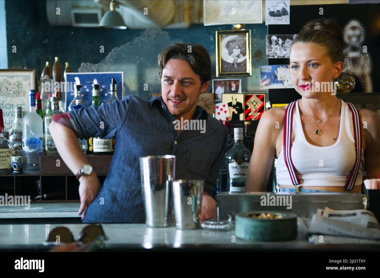 JAMES MCAVOY, NINA ARIANDA, THE DISAPPEARANCE OF ELEANOR RIGBY: THEM, 2014 Stock Photo