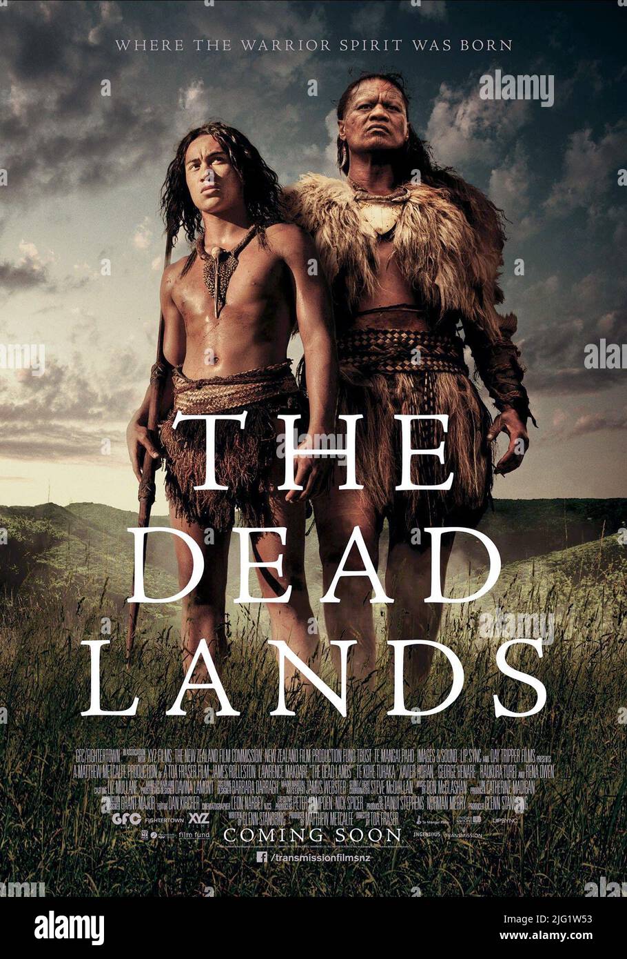 JAMES ROLLESTON, LAWRENCE MAKOARE POSTER, THE DEAD LANDS, 2014 Stock Photo