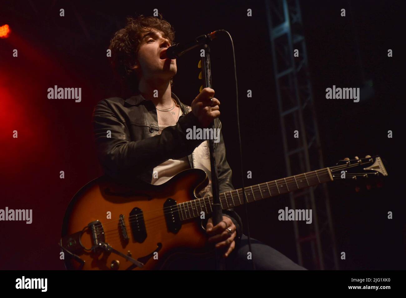 Irish band Inhaler performing at the O2 Academy in Leeds on September ...