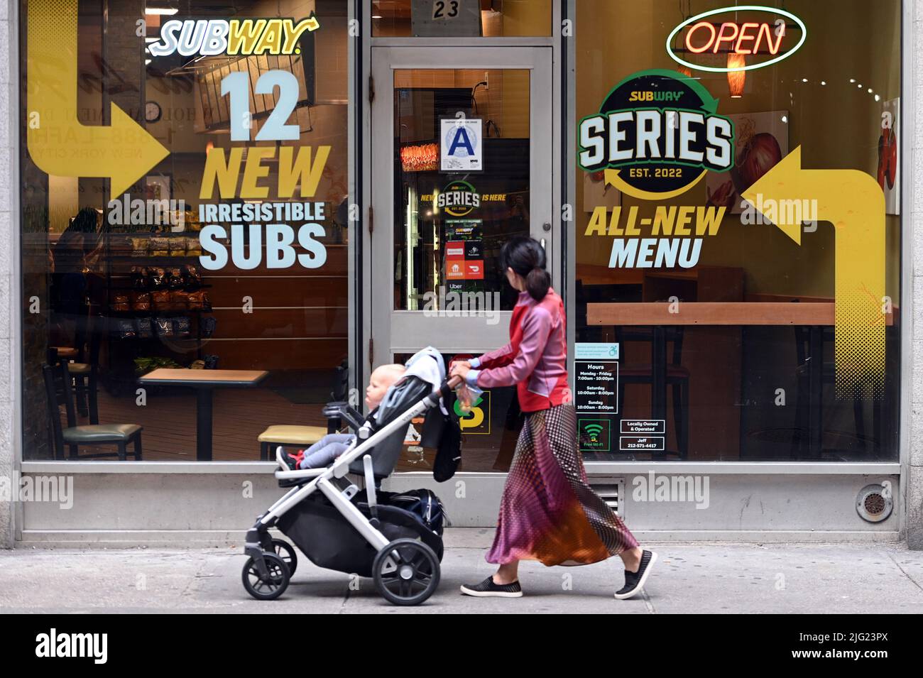 Subway updating menu with Series sandwiches