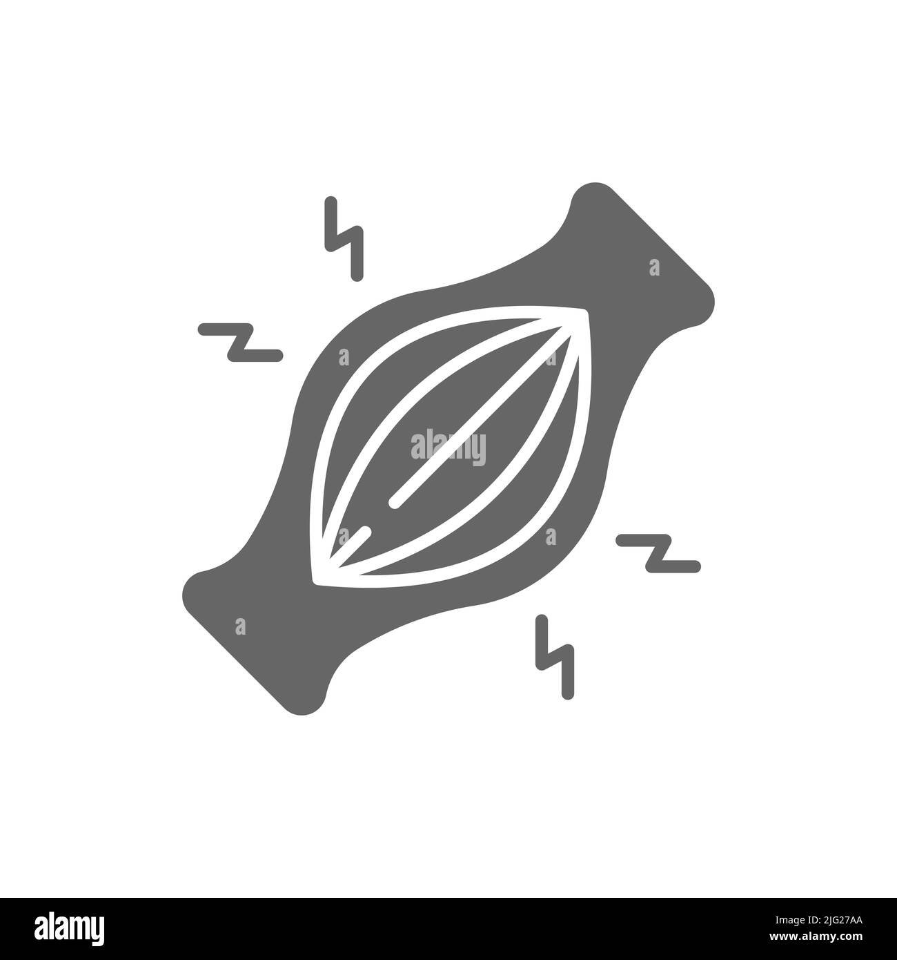 Muscle fiber icon vector vectors hi-res stock photography and