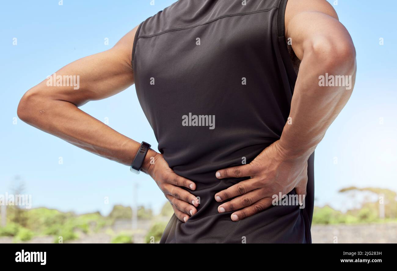 Athlete back pain hires stock photography and images Alamy
