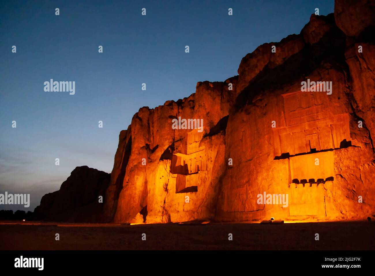 Naqsh-e Rostam Achaemenid tombs, Iran Stock Photo - Alamy