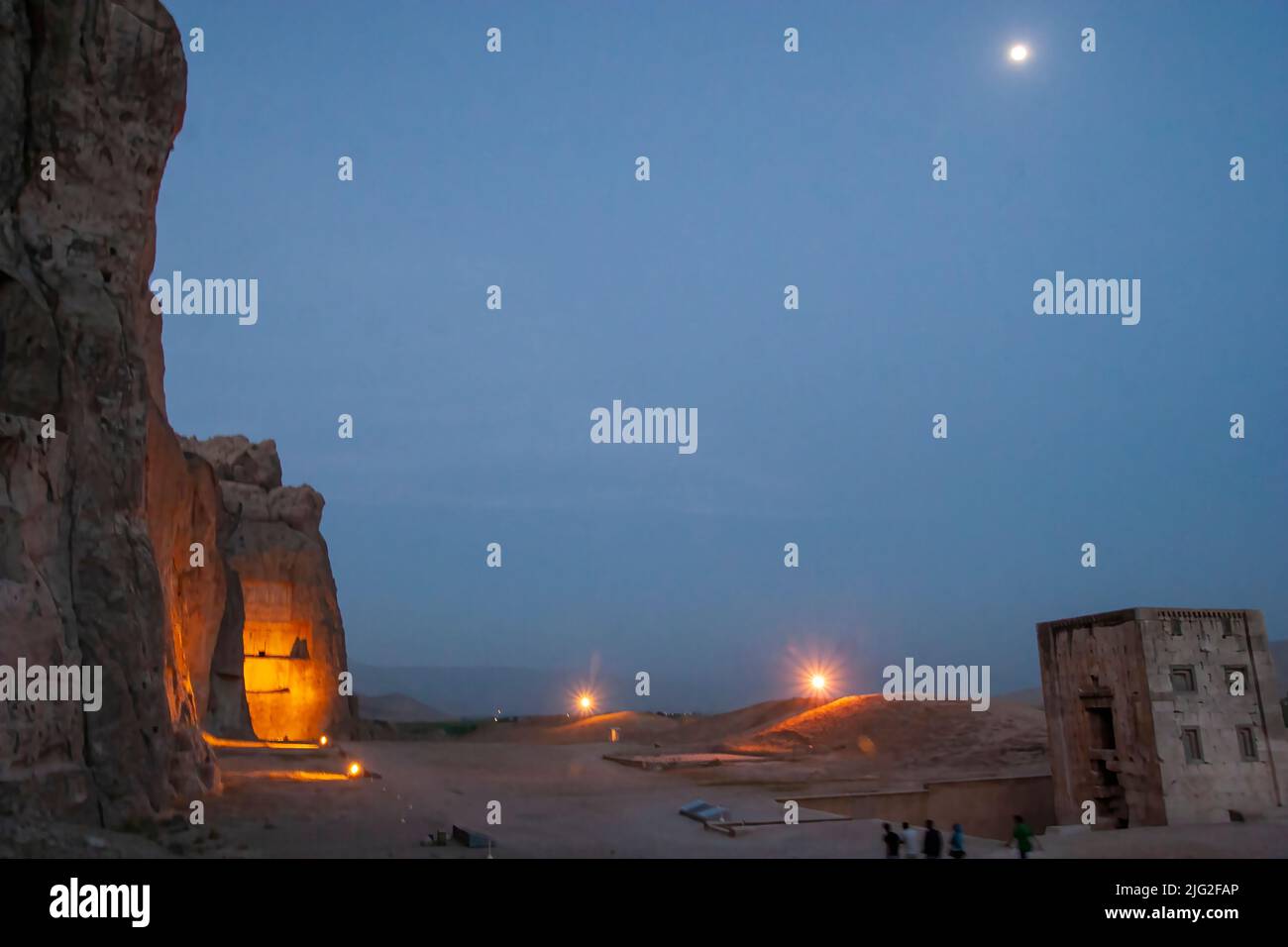 Naqsh-e Rostam Achaemenid tombs, Iran Stock Photo - Alamy