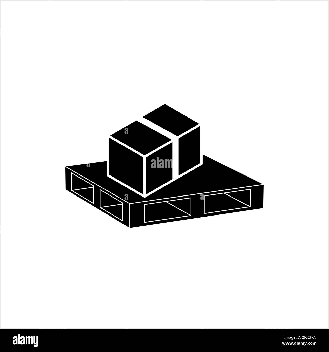 Pallet timber Stock Vector Images Alamy