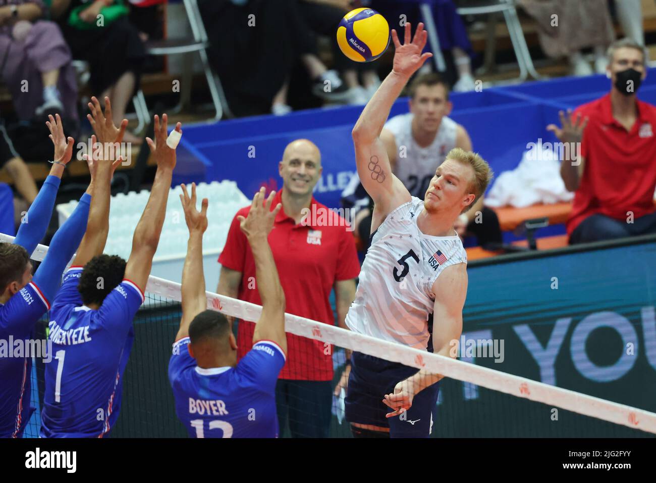 Maruzen Intec Arena Osaka, Osaka, Japan. 7th July, 2022. Ensing Kyle