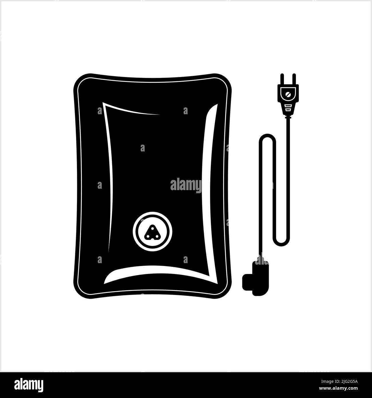 Electric heating pad Stock Vector Images Alamy