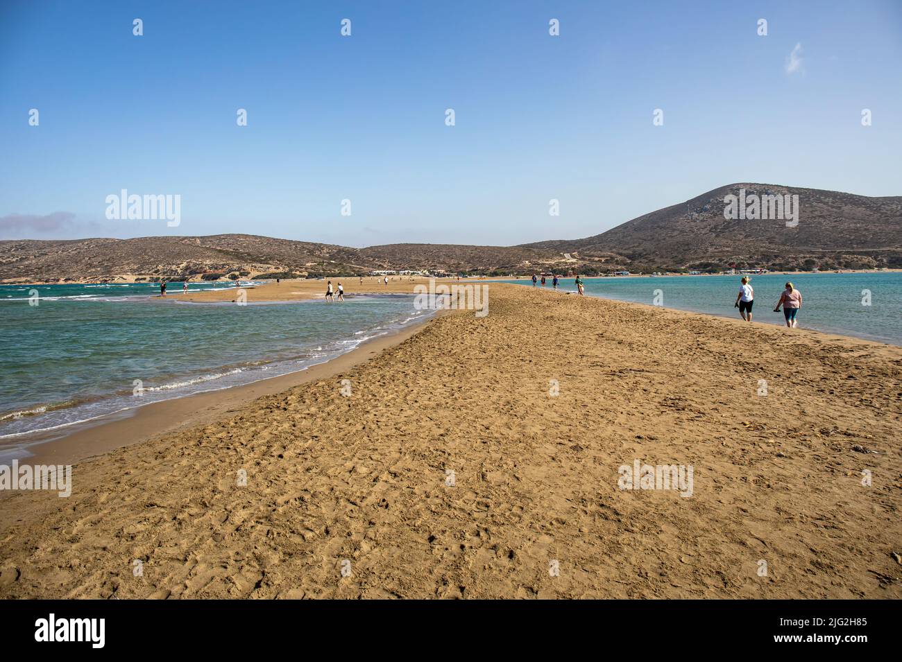 Macheria beach on Rhodos island Stock Photo - Alamy