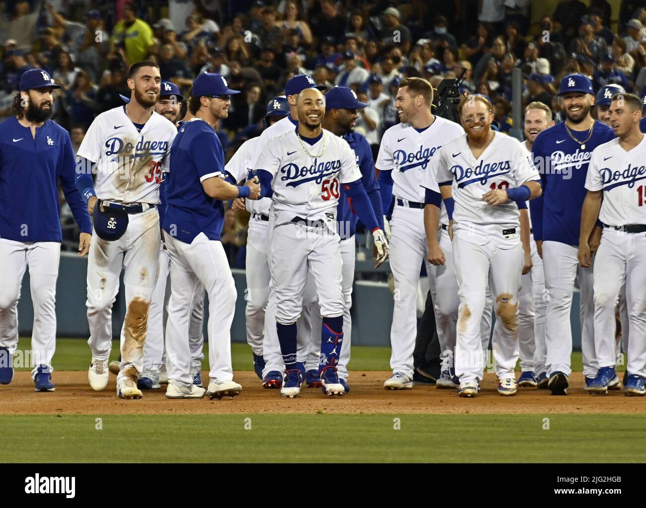 Los Angeles, United States. 07th July, 2022. Los Angeles Dodgers Mookie