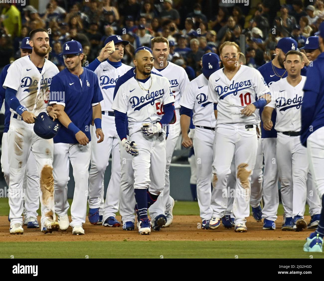 Los Angeles, United States. 07th July, 2022. Los Angeles Dodgers Mookie