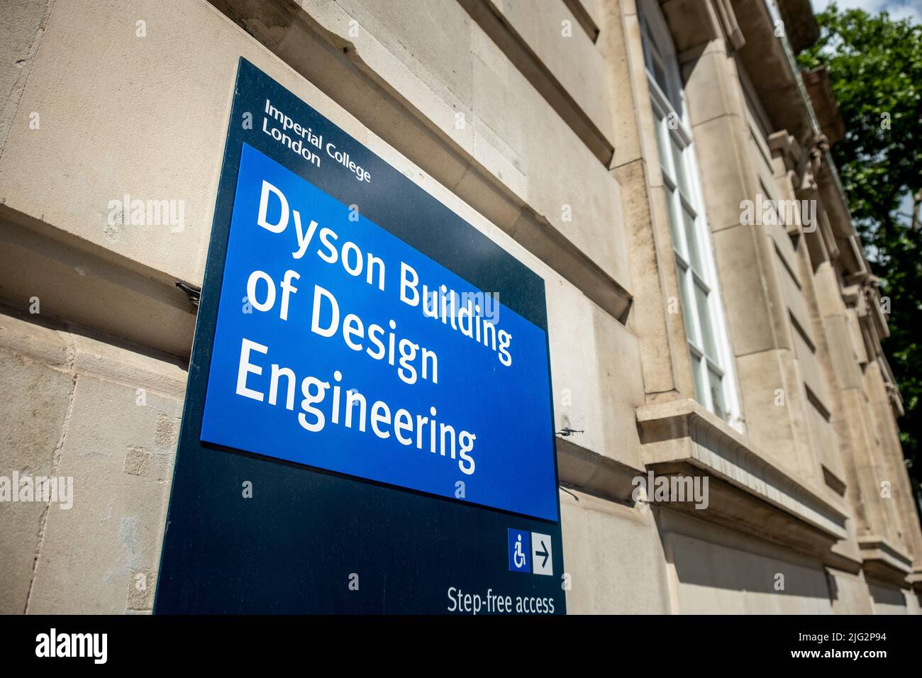 London- June 2022: Dyson Building of Design Engineering, Imperial College London Stock Photo