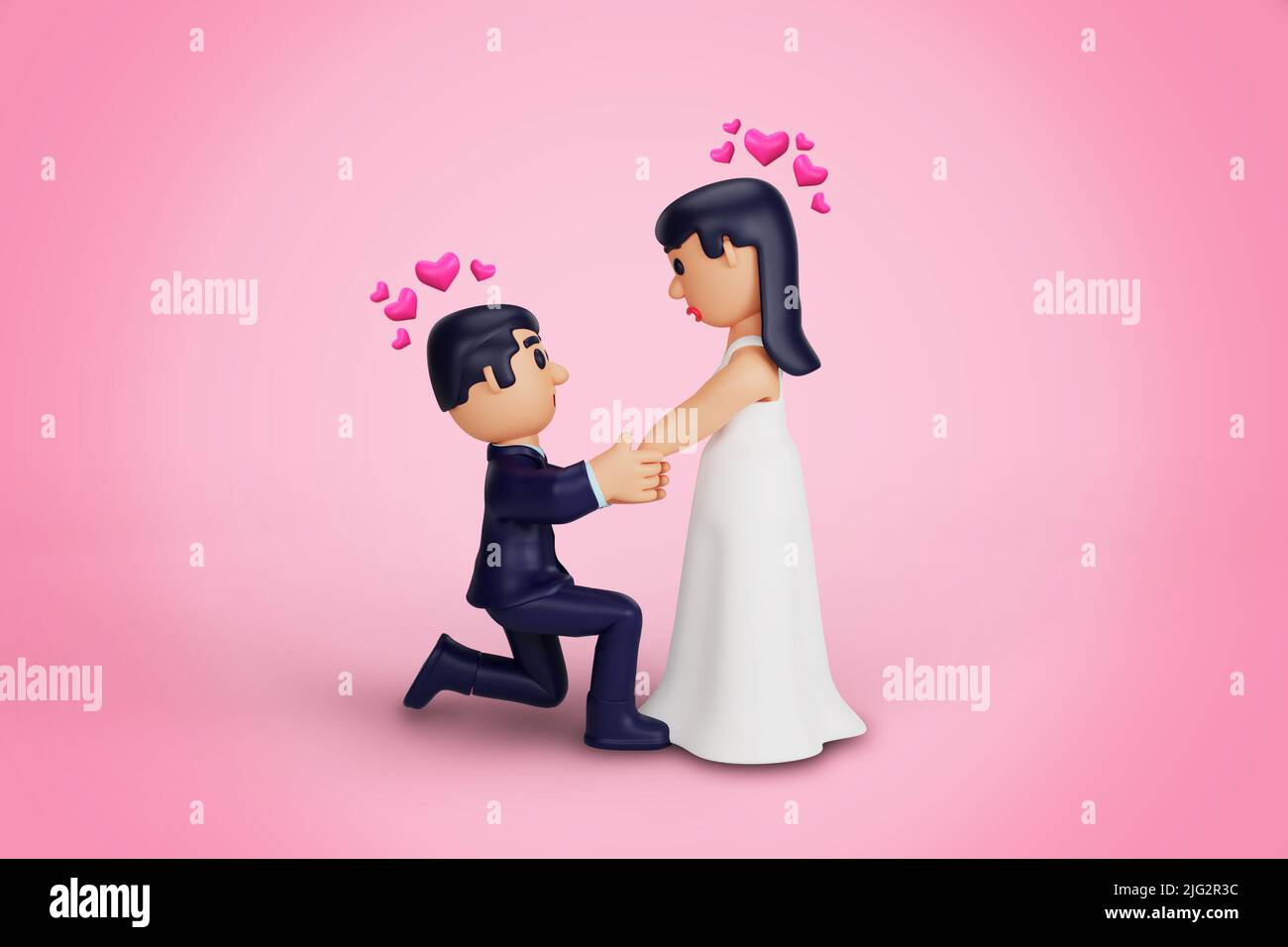 3d character romantic wedding couple moments Stock Photo - Alamy 3d character romantic wedding couple moments Stock Photo - Alamy