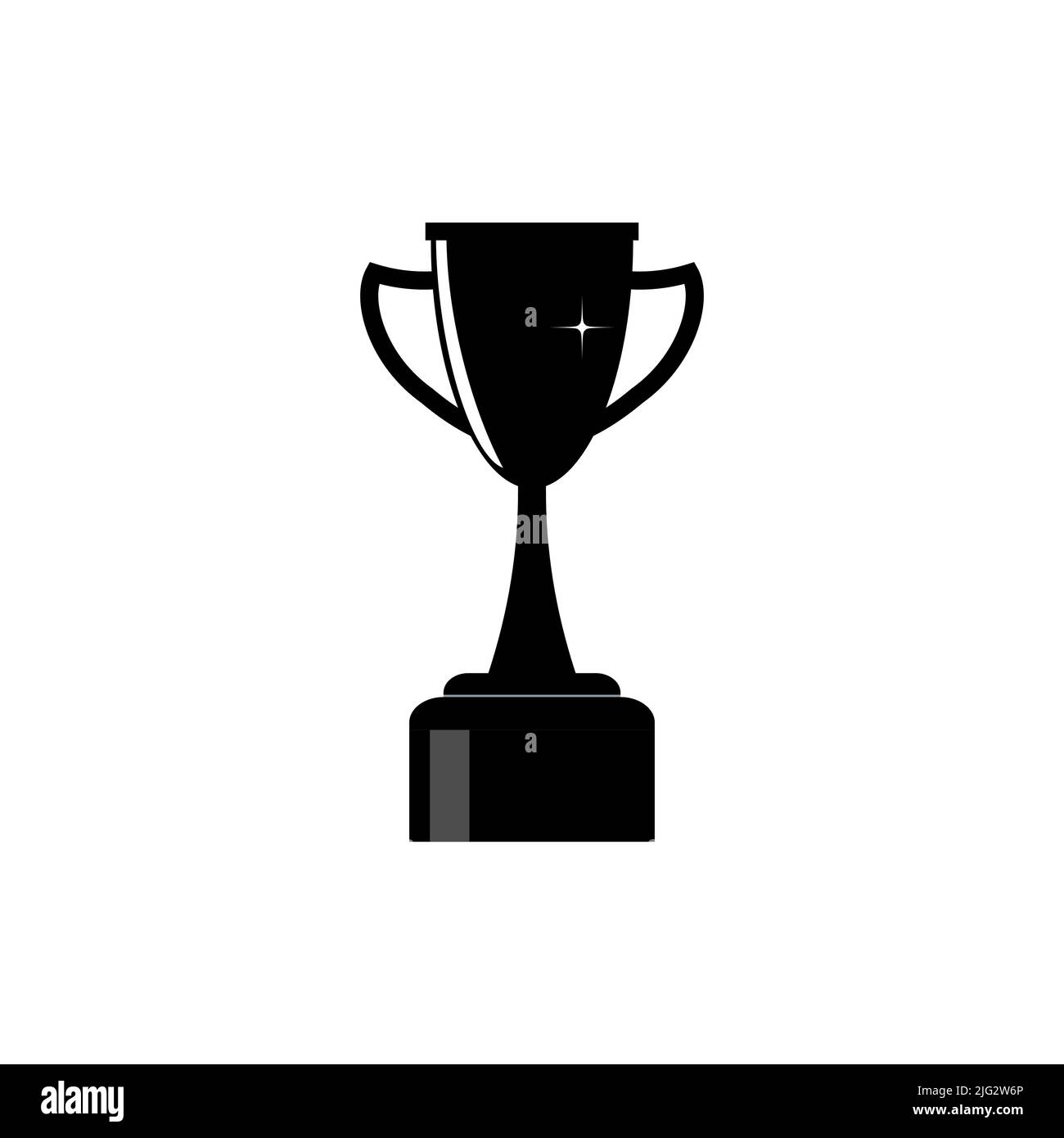 Trophy Winners Cup Trophy Cup Vector Illustration Stock Vector Image