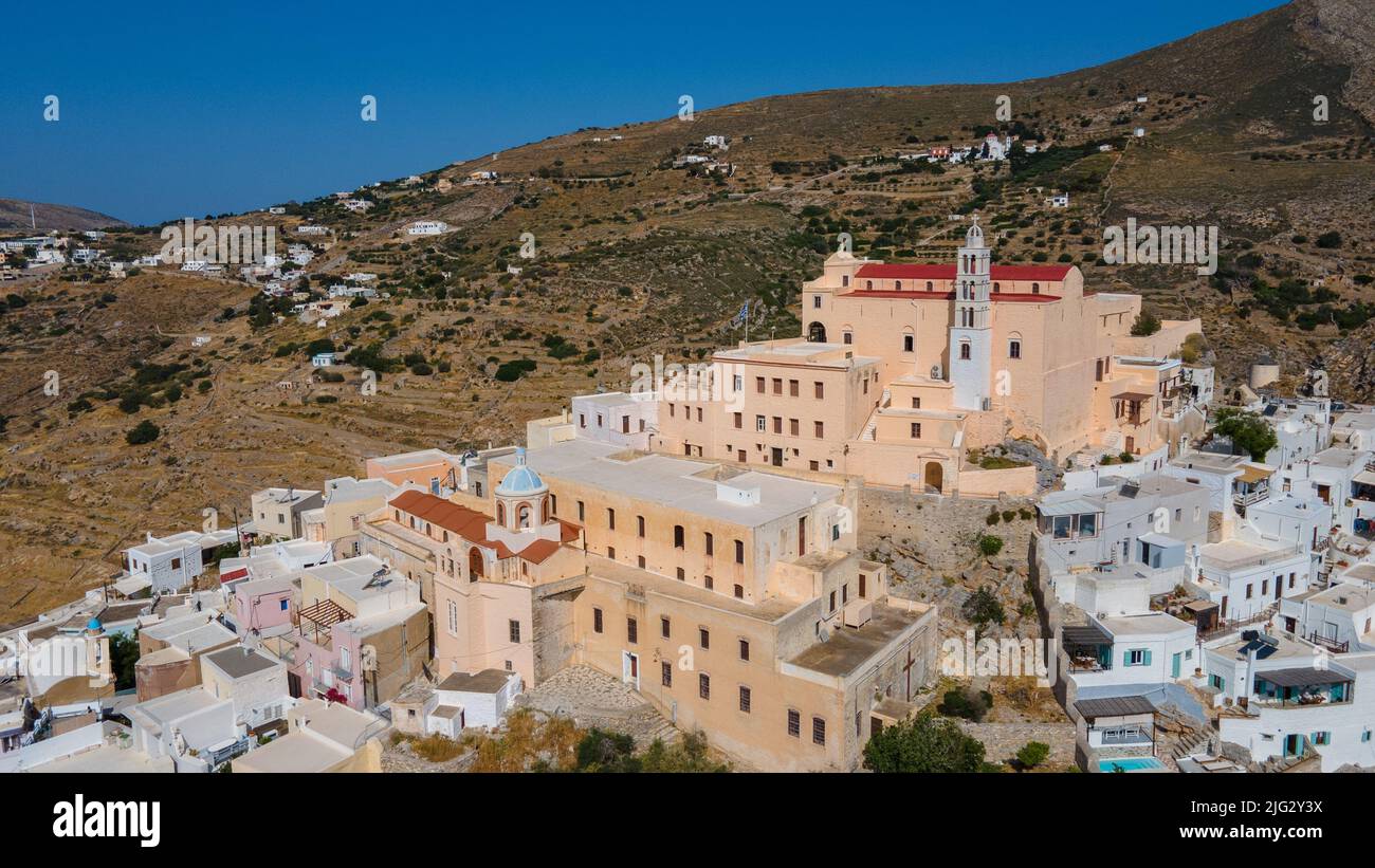 Catholic bishop, Panagia of Karmilou,Syros,Greece Stock Photo - Alamy