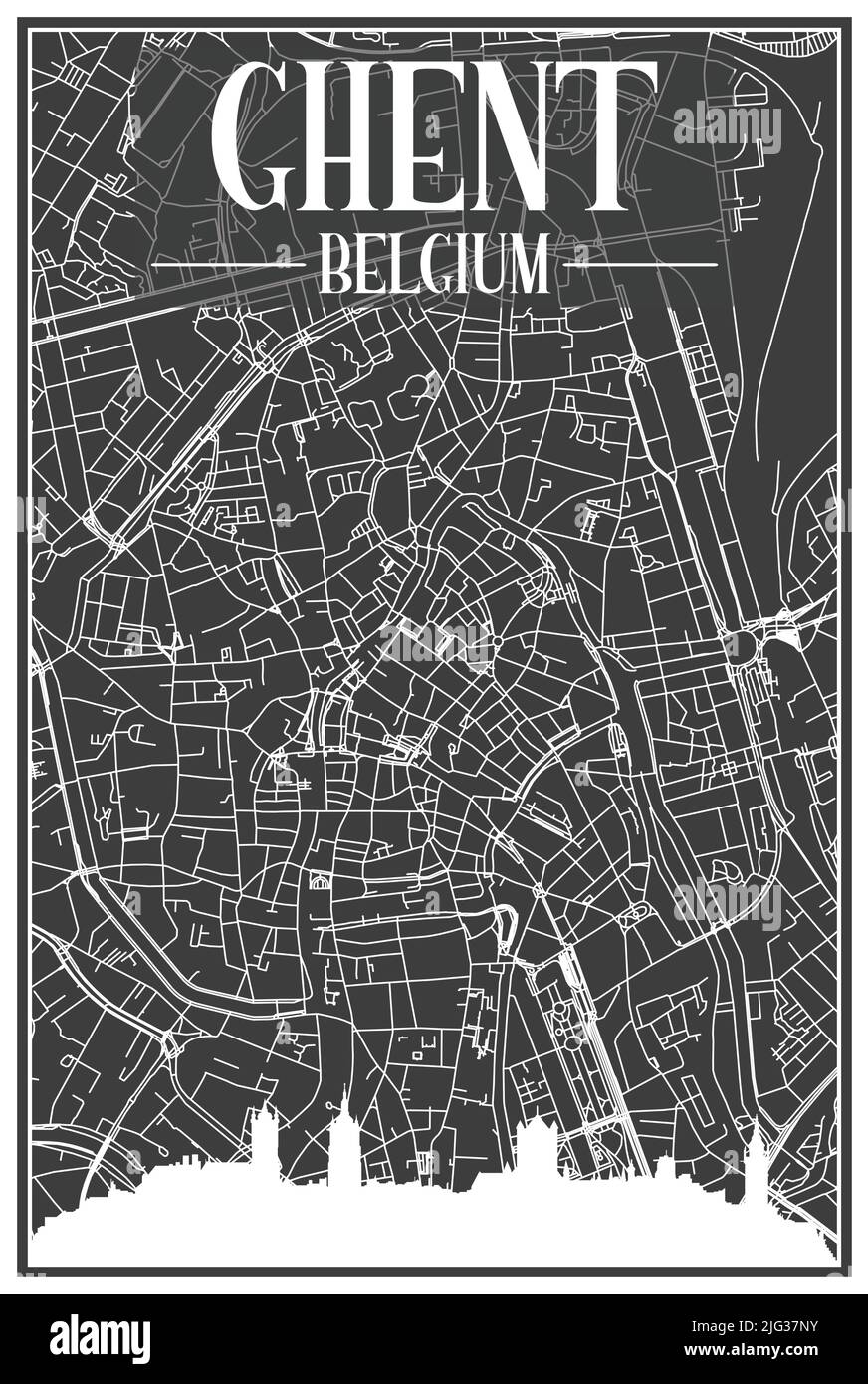 Ghent modern architecture Cut Out Stock Images & Pictures Alamy