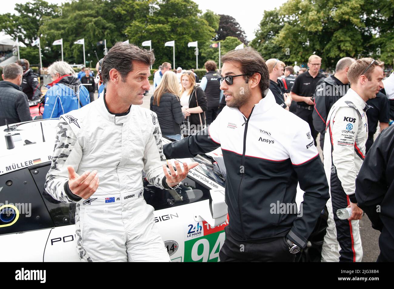 Mark webber goodwood festival speed hi-res stock photography and images -  Alamy