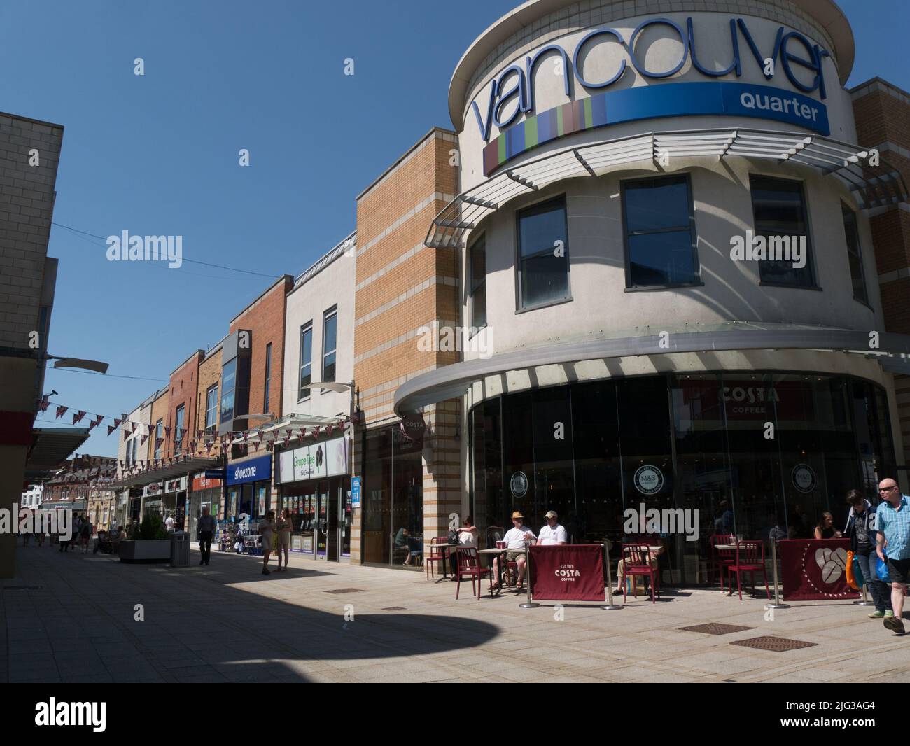 Vancouver Quarter Shopping Centre Broad Street King's Lynn Norfolk