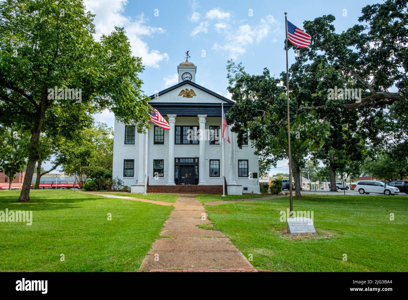 Marion County Courthouse, Courthouse Square, Buena Vista, Stock
