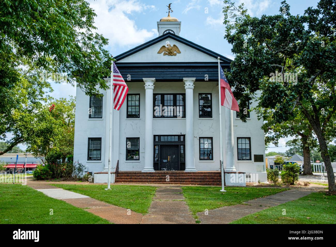 Marion County Courthouse, Courthouse Square, Buena Vista, Stock