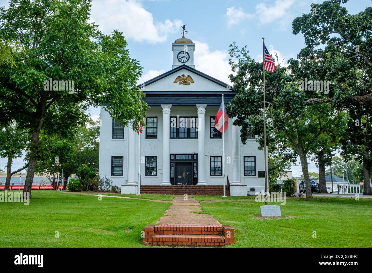 Marion County Courthouse, Courthouse Square, Buena Vista, Stock
