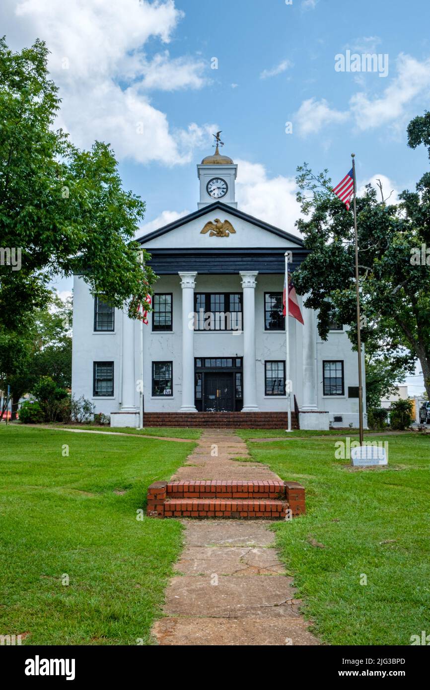 Marion County Courthouse, Courthouse Square, Buena Vista, Stock