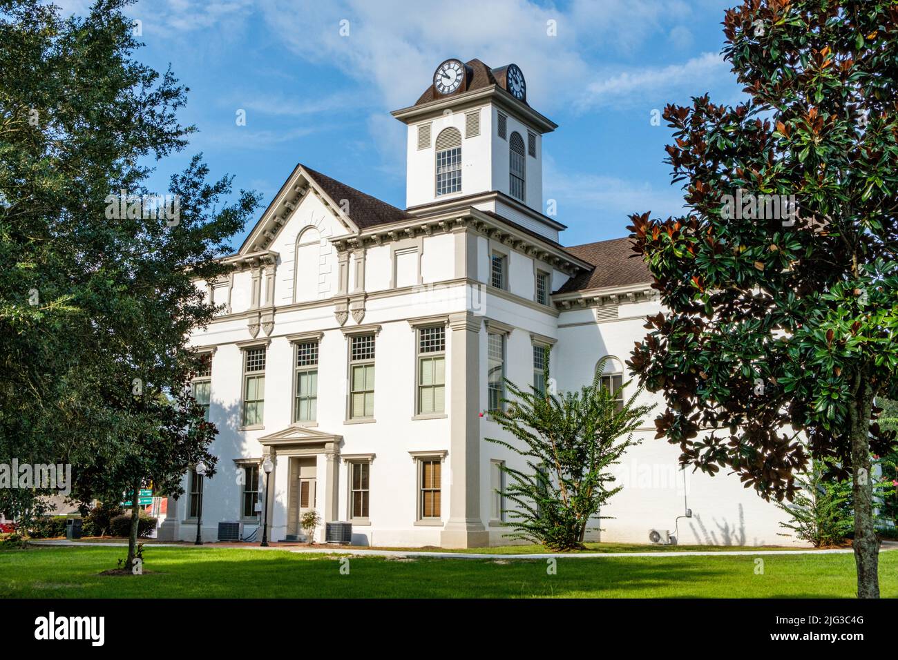 Brooks County Courthouse, Courthouse Square, Quitman, Stock