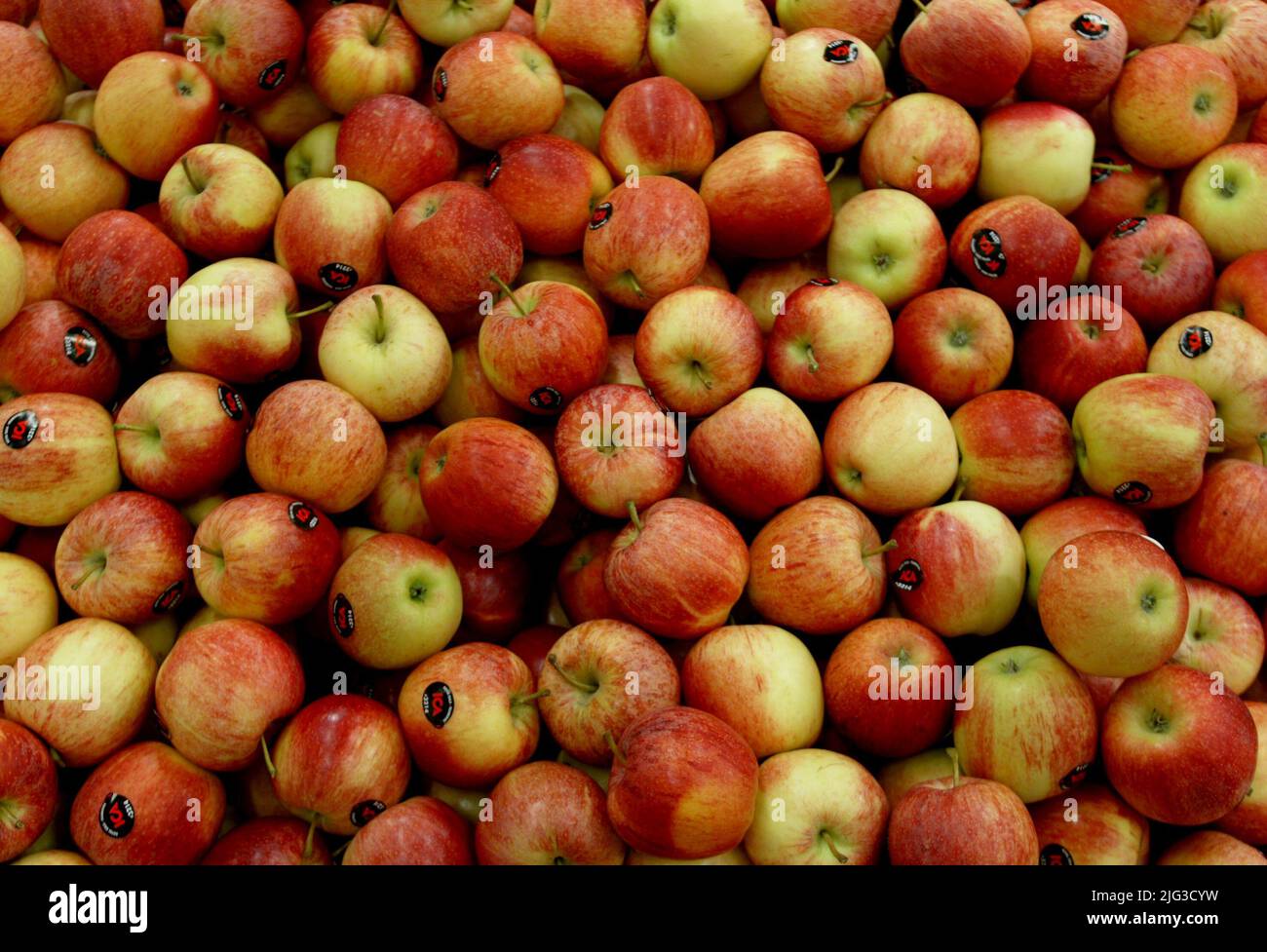 Apples for sale, Ica Maxi grocery store Stock Photo Alamy
