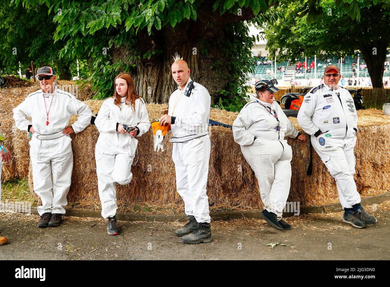 Festival of speed marshals hi-res stock photography and images - Alamy