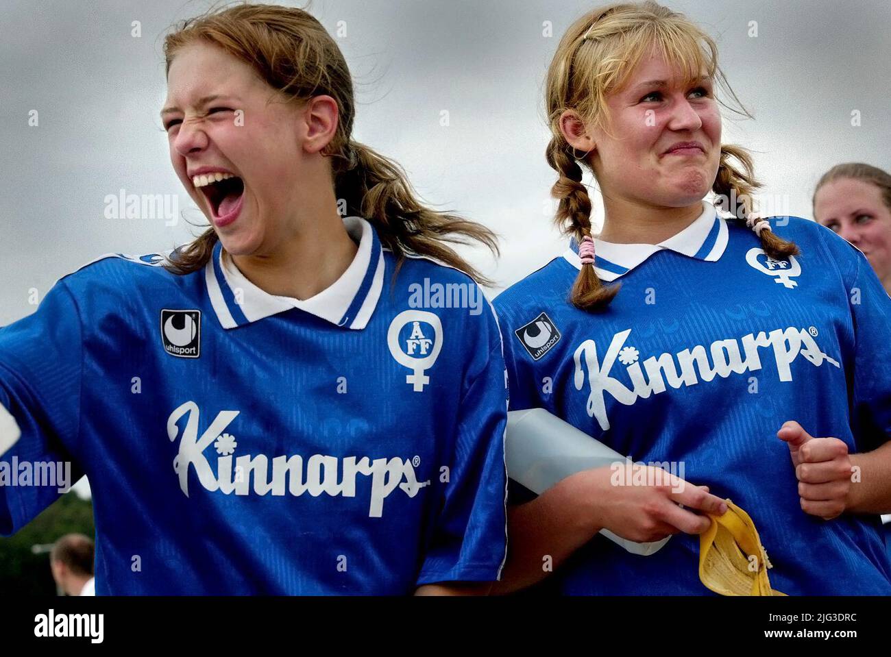 A girls team in Gothia cup, Gothenburg, Sweden Stock Photo Alamy