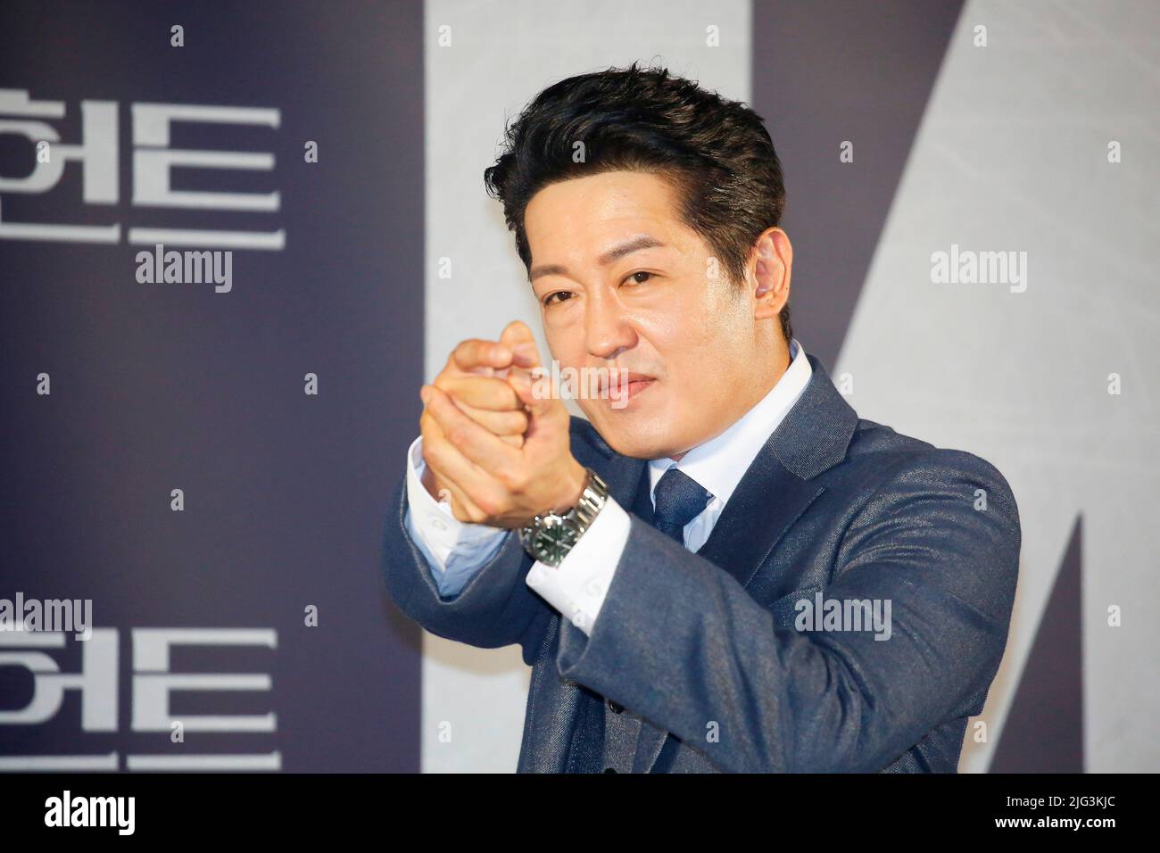 Heo Sung-Tae, July 5, 2022 : South Korean actor Heo Sung-Tae poses at a