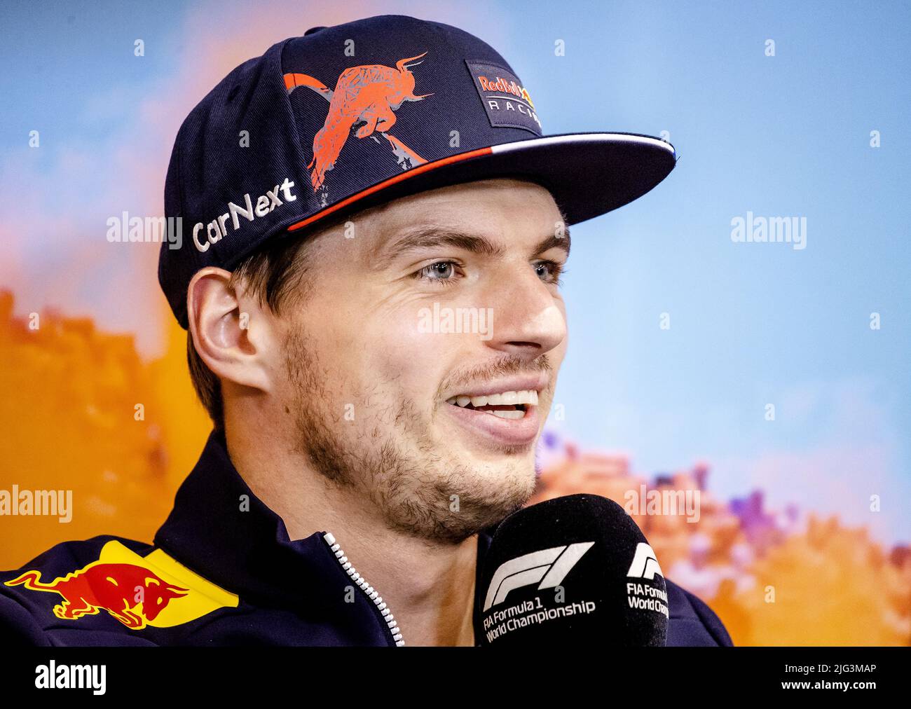 SPIELBERG Max Verstappen (Red Bull Racing) during a press conference