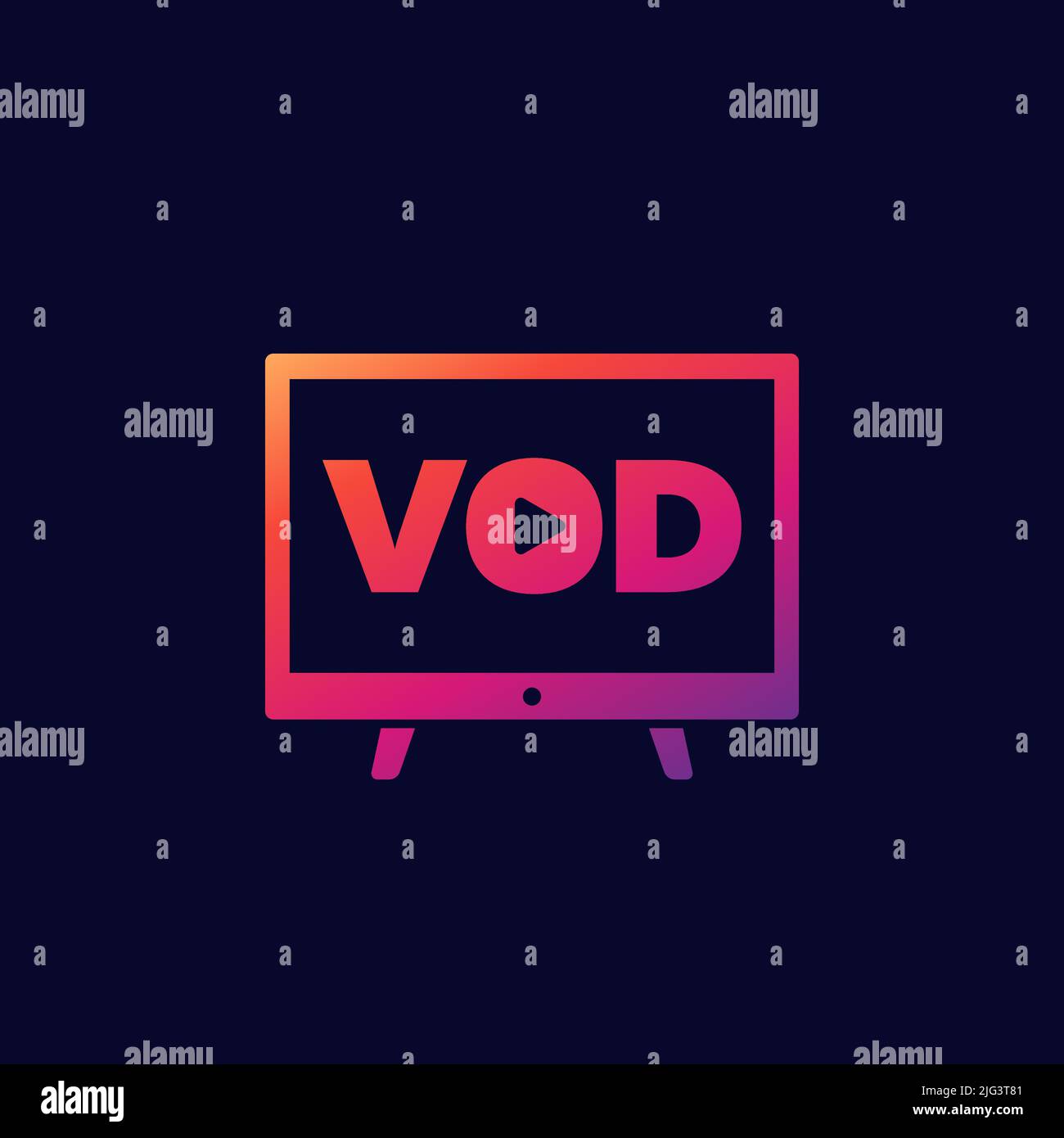 Vod Stock Vector Images Alamy