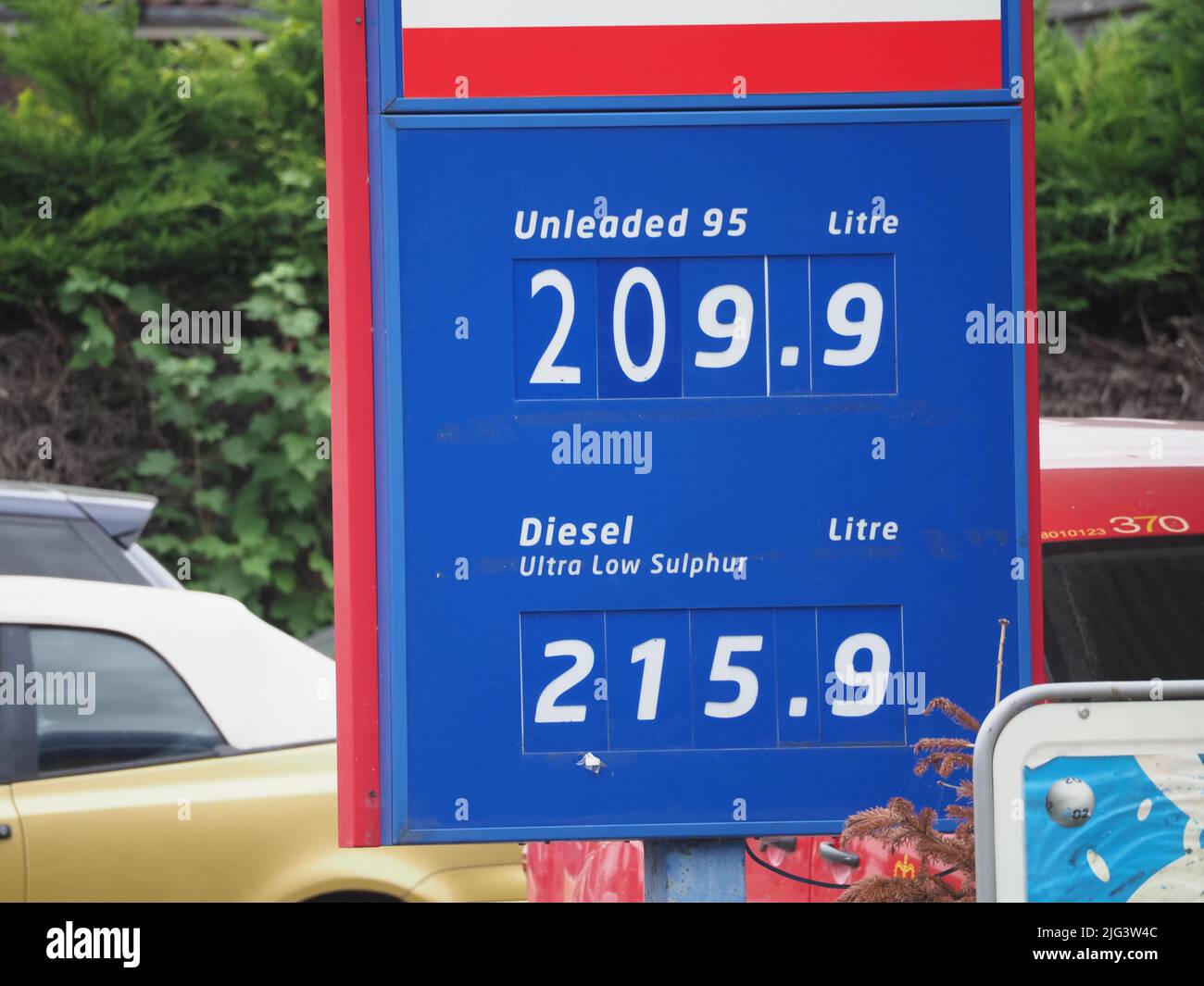 Canterbury, Kent, UK. 7th July, 2022. Cost of living one of the most