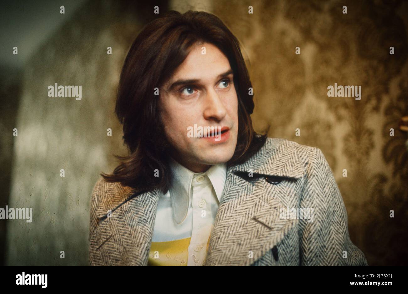 Ray Davies photoshoot London, UK - 1972,  (Photo Gijsbert Hanekroot) Stock Photo