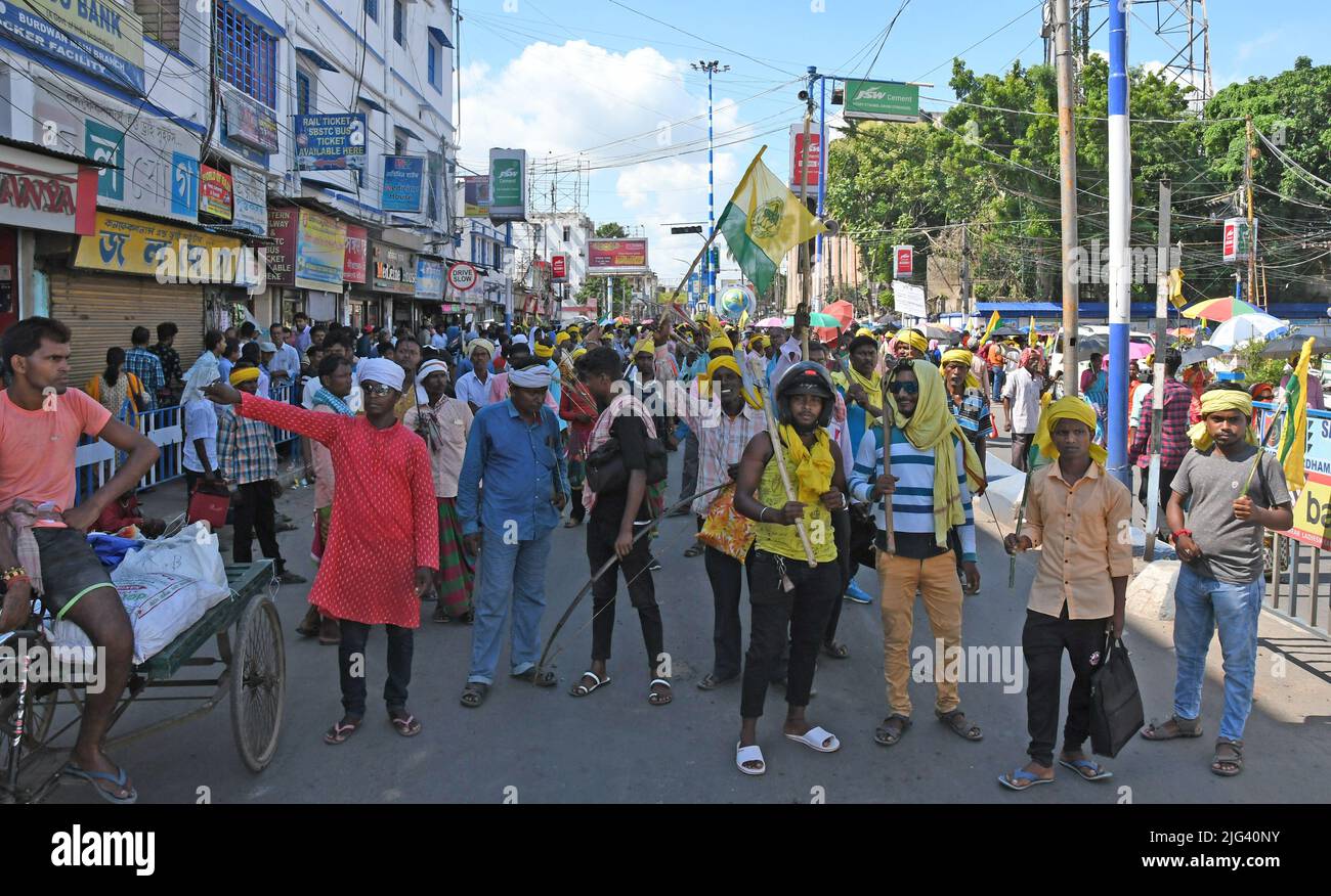 Burdwan, Purba Bardhaman, West Bengal / India - July 07, 2022 ...