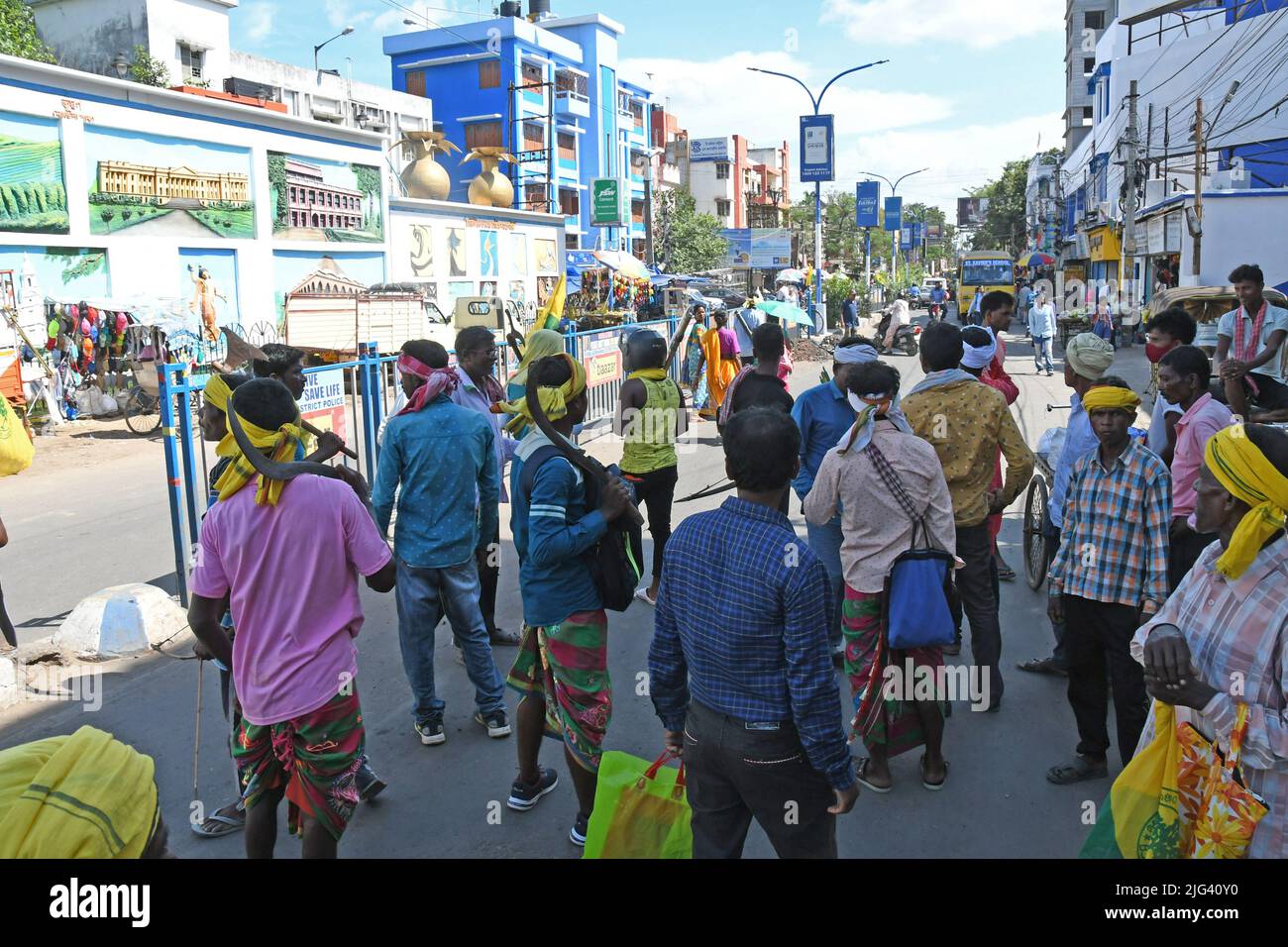 Burdwan, Purba Bardhaman, West Bengal / India - July 07, 2022 ...