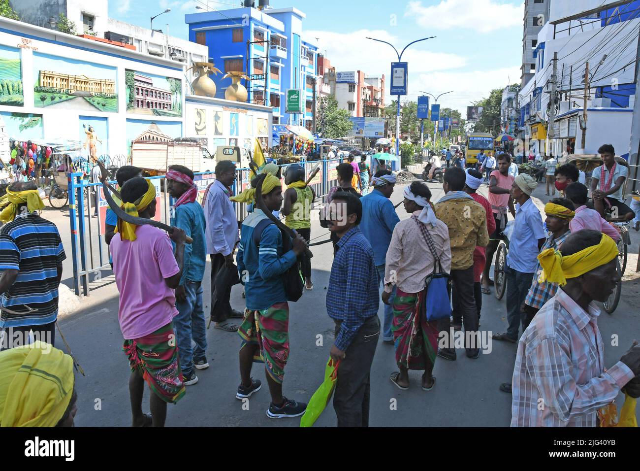 Burdwan, Purba Bardhaman, West Bengal / India - July 07, 2022 ...