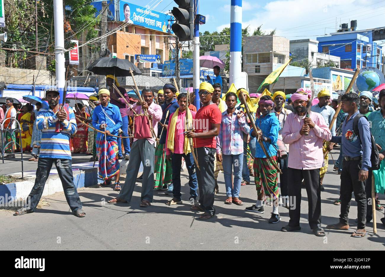 Burdwan, Purba Bardhaman, West Bengal / India July 07, 2022
