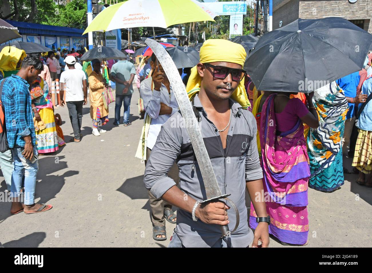 Burdwan, Purba Bardhaman, West Bengal / India July 07, 2022