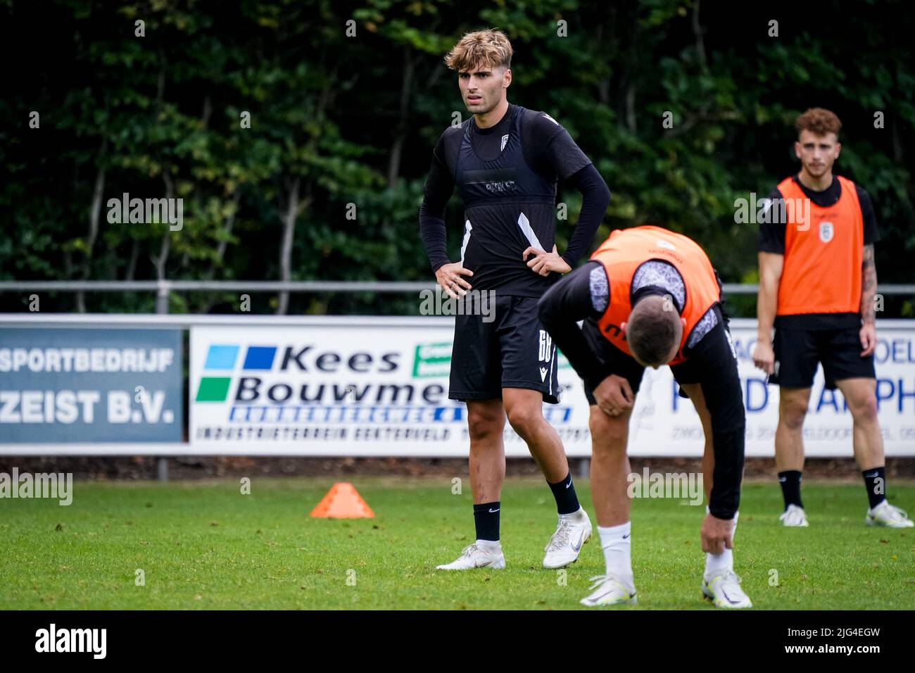 WENUM-WIESEL, NETHERLANDS - JULY 7: Panagiotis Tzimas of PAOK Saloniki during a Training Session of PAOK Saloniki at Sportpark Wiesel on July 7, 2022 in Wenum-Wiesel, Netherlands (Photo by Jeroen Meuwsen/Orange Pictures) Stock Photo