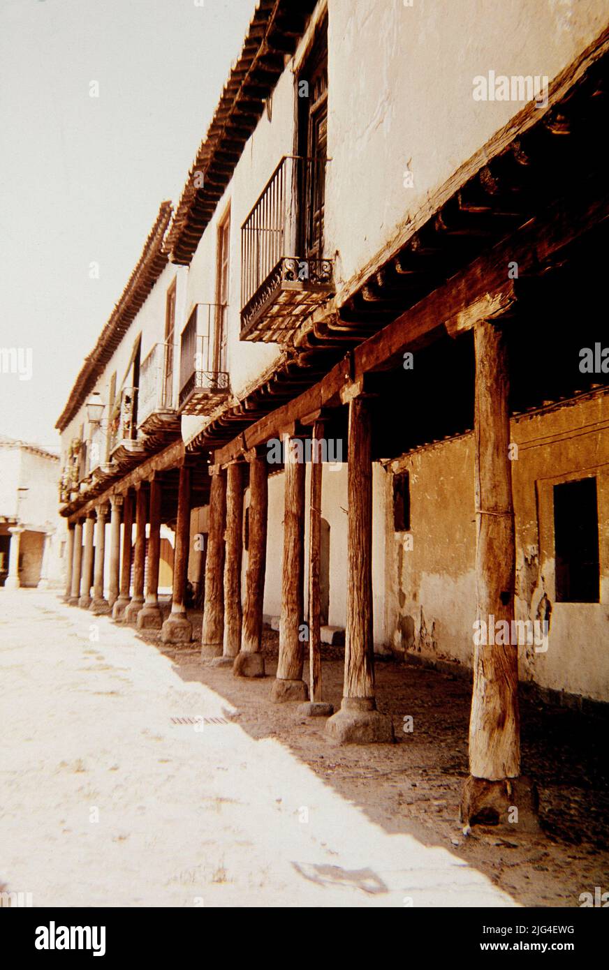 CASAS TIPICAS. Location EXTERIOR. Arévalo. AVILA. SPAIN Stock Photo