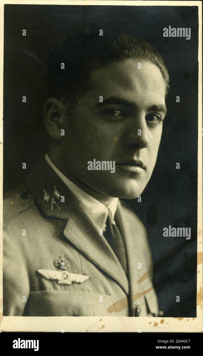 Military Portrait, 1925. Military portrait with uniform and decorations ...