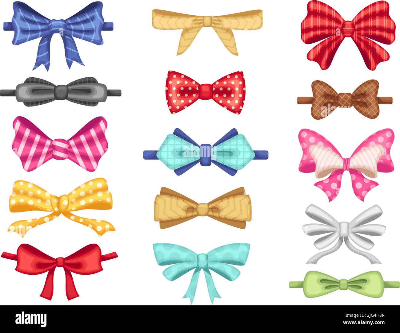 Hair ribbon bow bows hi-res stock photography and images - Alamy