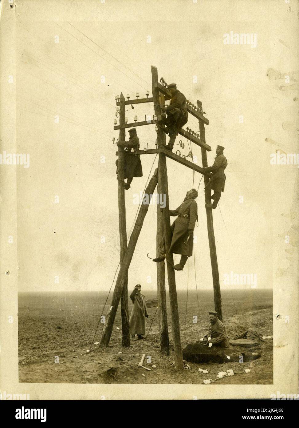 For the fighting on the Sereph Telegraph troops when laying telegraph
