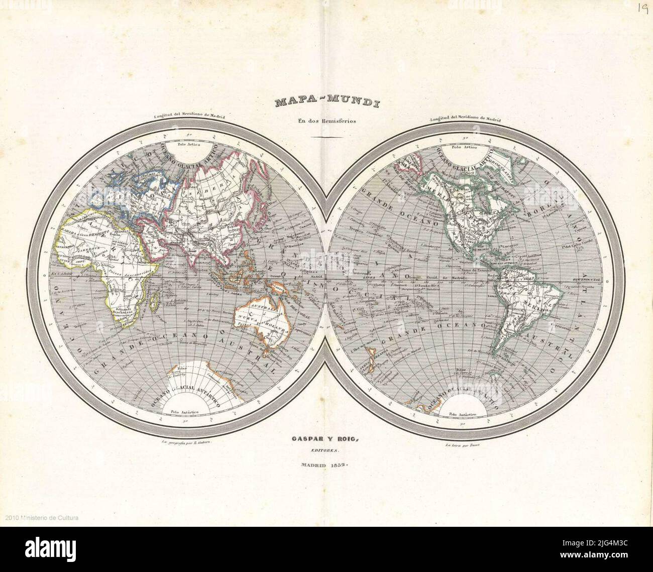 Map mundi hi-res stock photography and images - Alamy