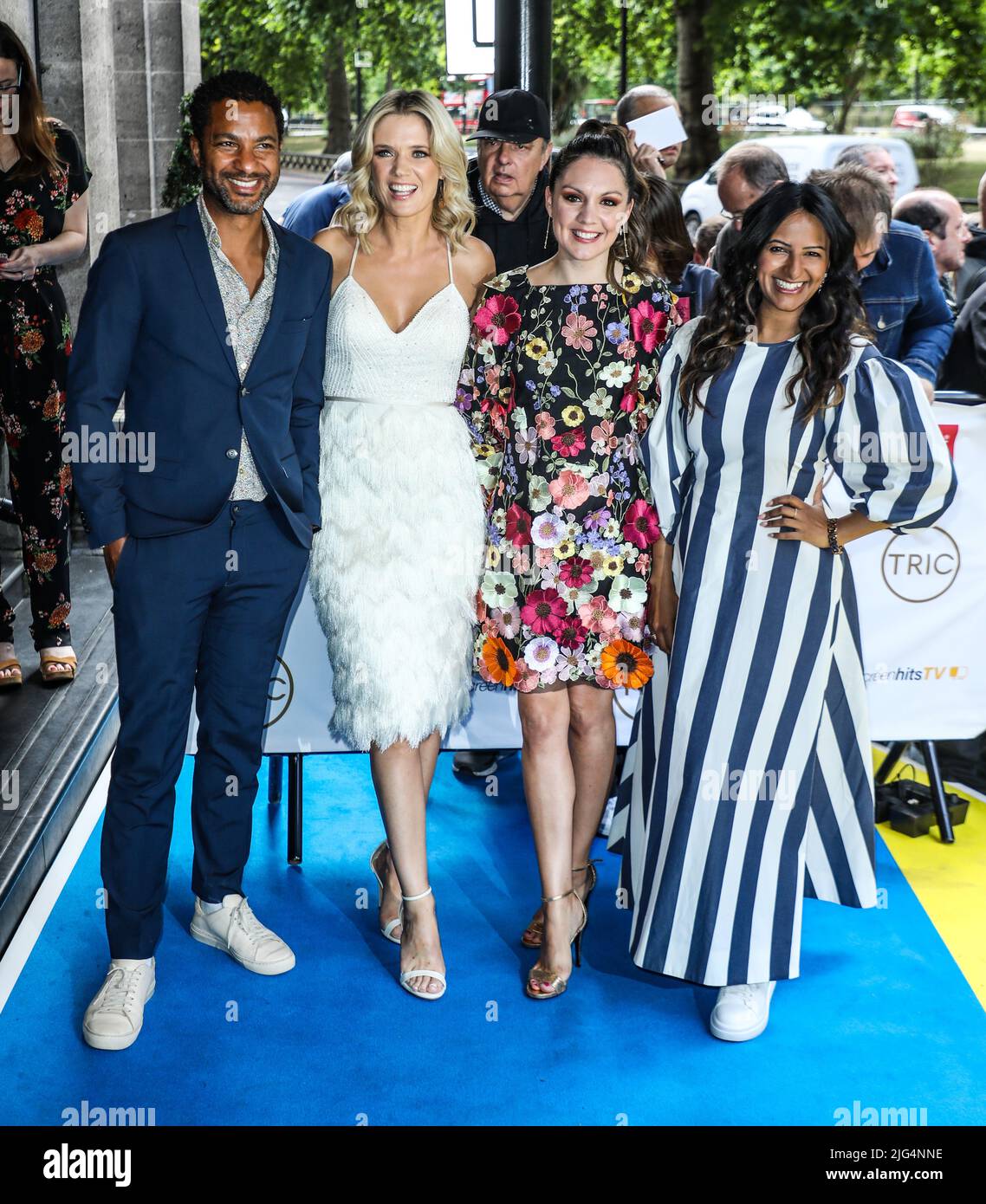 London, UK. 06th July, 2022. Sean Fletcher, Charlotte Hawkins, Laura