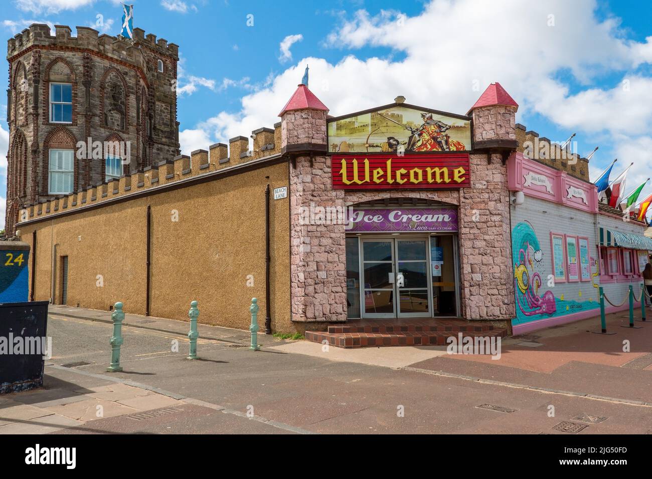 Amusement Arcade for spending money on an amusement arcade in Portobello, Edinburgh, Scotland